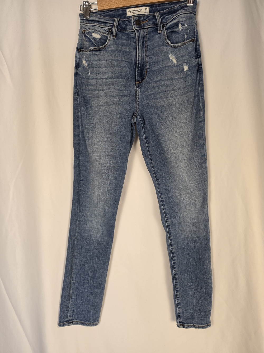 Abercrombie Curve Love High Rise Super Skinny Ankle Jeans Size 27 / 4R